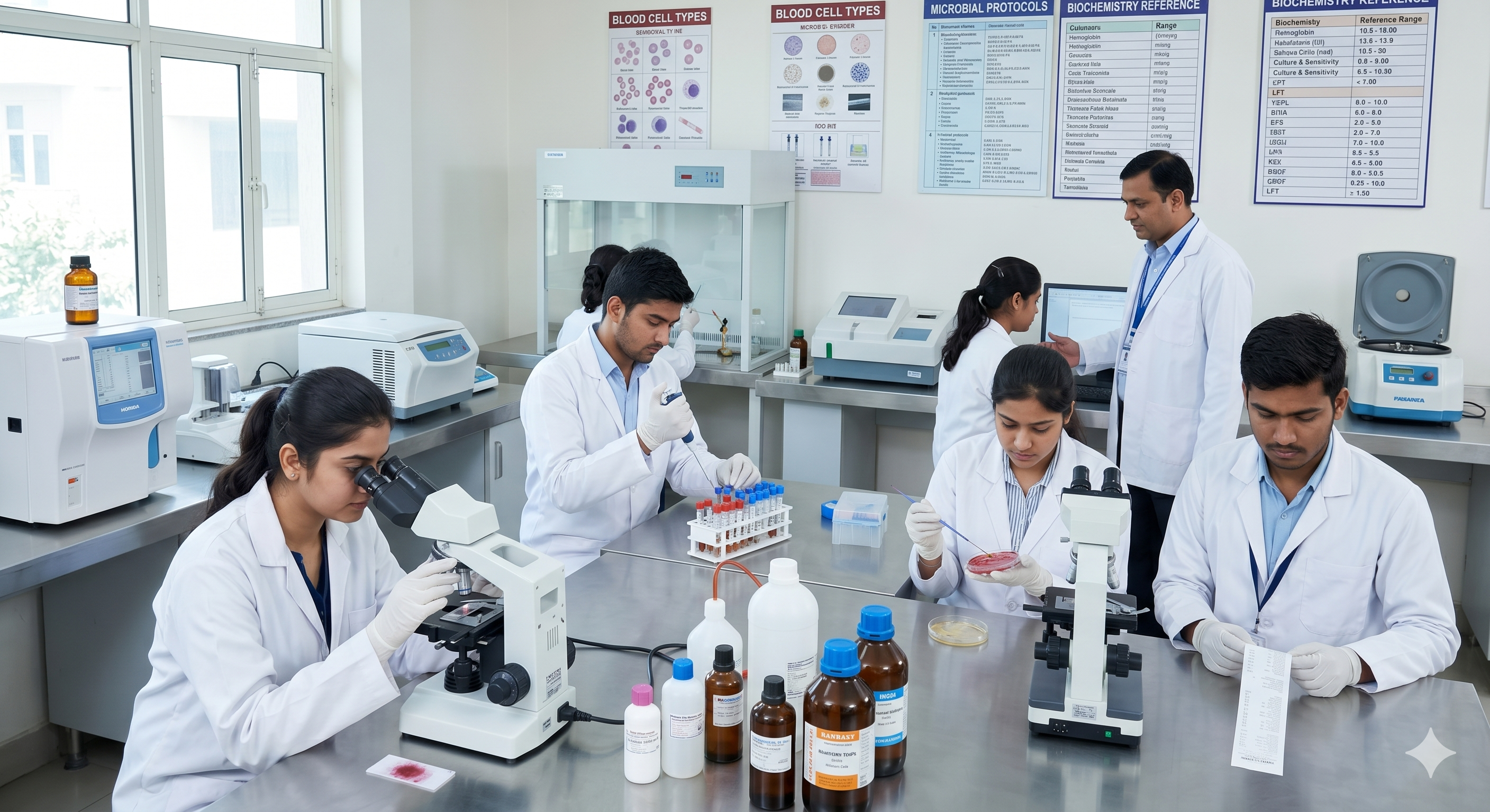 Medical laboratory training